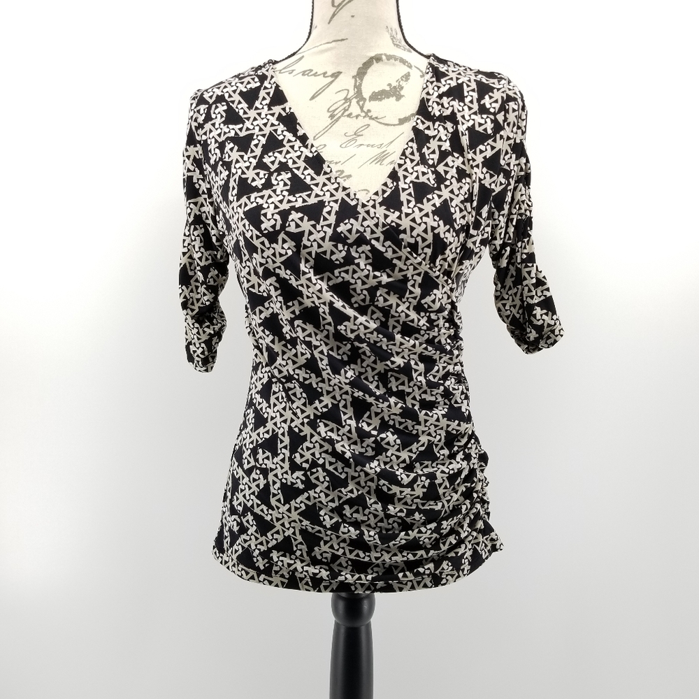 Style & Co Surplice Blouse